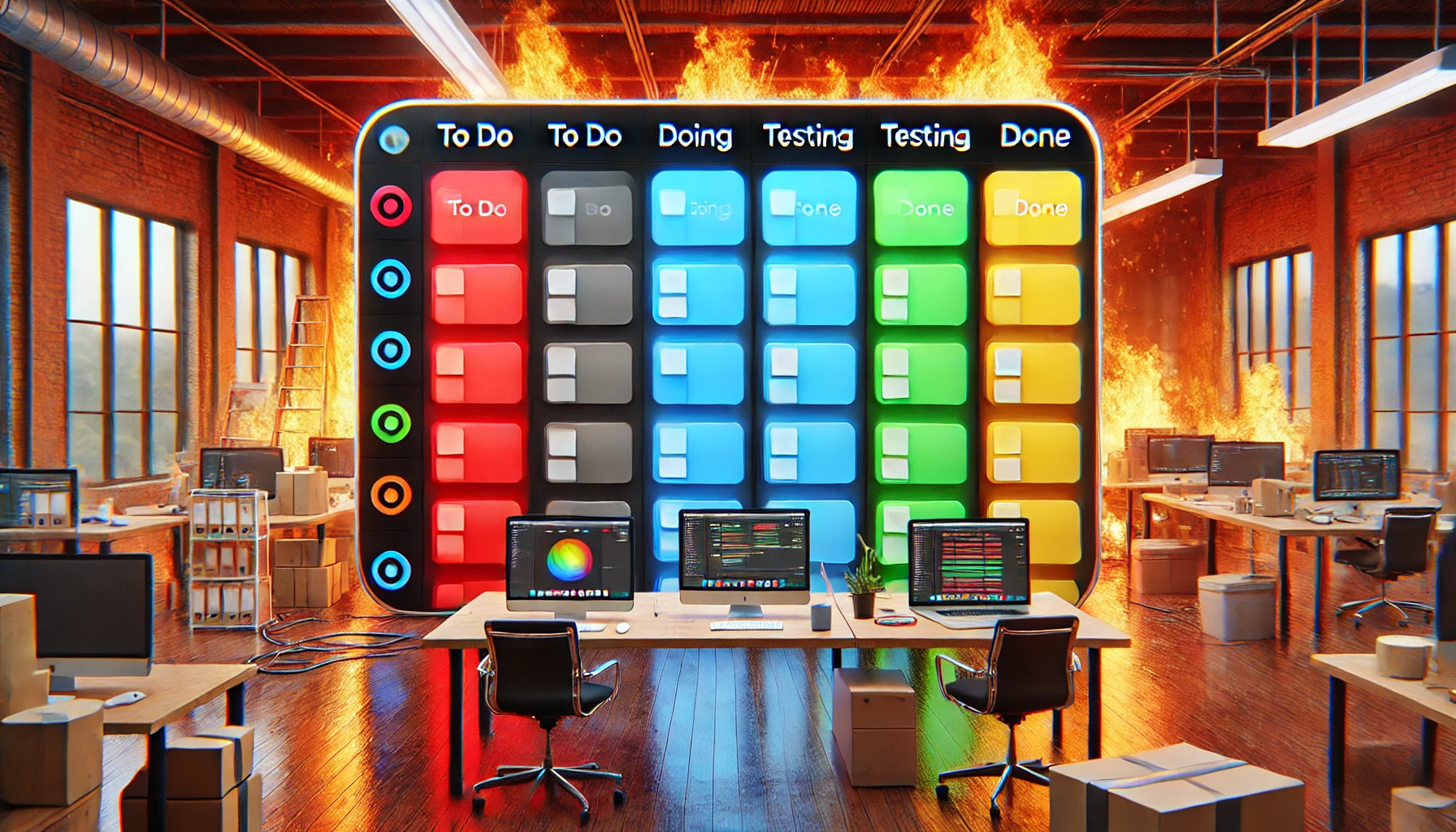 Project image of Doom Kanban VisionOS App